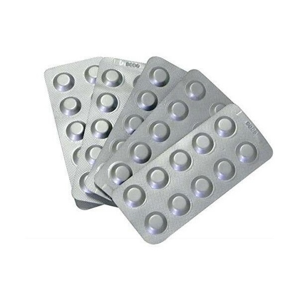 LOT DE 60 PASTILLES TEST CHLORE ET PH AQUALAB