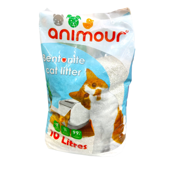 LITIÈRE NATURELLE POUR CHAT 10L ANIMOUR