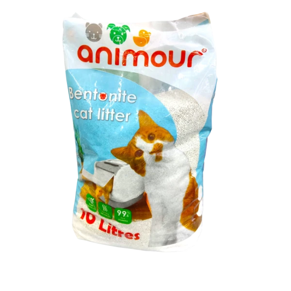 LITIÈRE NATURELLE POUR CHAT 10L ANIMOUR