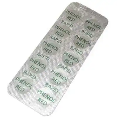 LOT DE 250 PASTILLES TEST PHENOL RED RAPID AQUALAB - 1