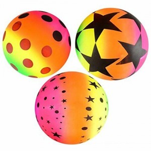 Ballons de Plage,4Pc Ballon Ballon Gonflable Portables Ballon Piscine Boule  de Couleur Gonflable pour Jeux de Plage Jouet de Piscine