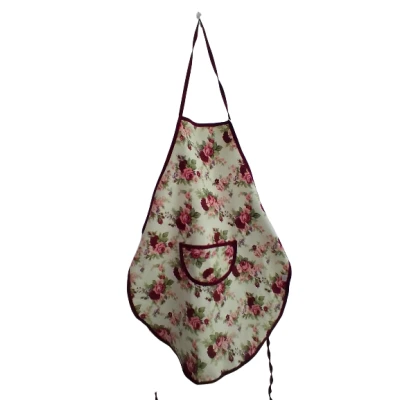 TABLIER DE CUISINE COTON FLEURIE - 1