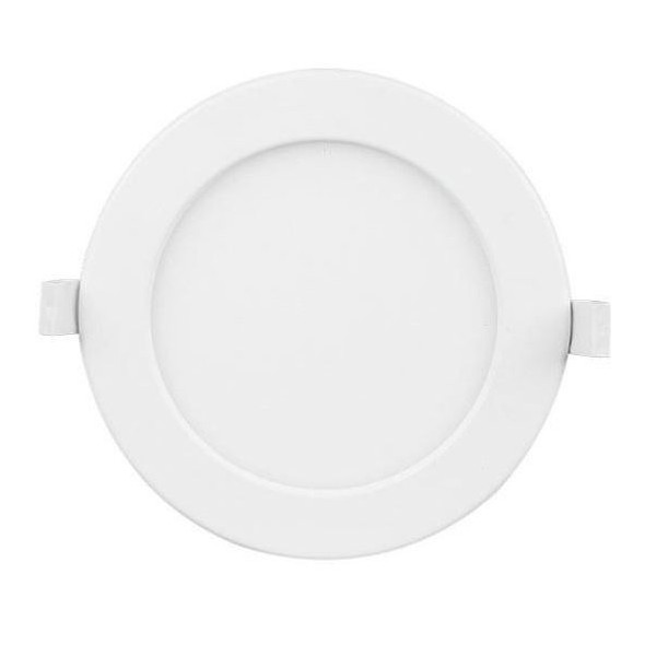 LOT DE 2 SPOTS PANEL LED ENCASTRABLE ROND 6W LUMIÈRE BLANCHE 6500K NOVO