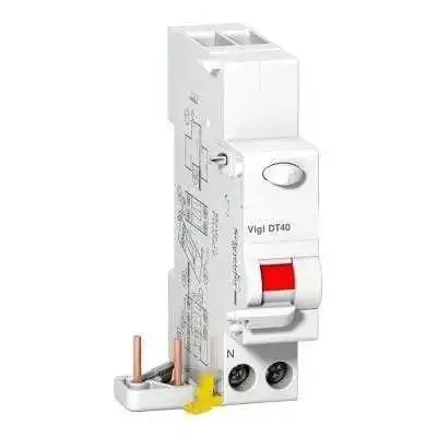 BLOC DIFFÉRENTIEL VIGI DT40 1P+N 25A 30MA SCHNEIDER SCHNEIDER - 1