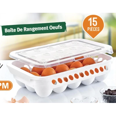 BOÎTE À OEUFS EN PLASTIQUE 15 CASES SOTUFAB PLAST SOTUFAB PLAST - 3