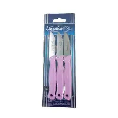 LOT DE 3 COUTEAUX DE CUISINE 17CM SEKKINOX SEKKINOX - 2