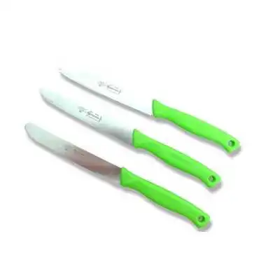 LOT DE 3 PETITS COUTEAUX À PAIN 22CM SEKKINOX SEKKINOX - 1