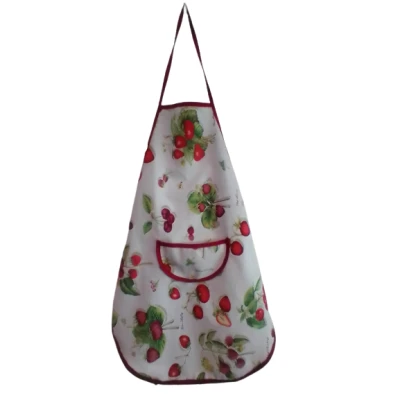 TABLIER DE CUISINE COTON FLEURIE  - 2