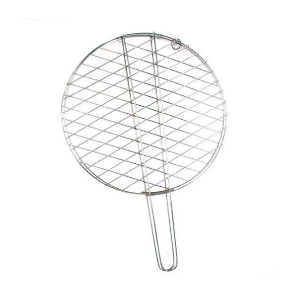 GRILLE BARBECUE DOUBLE RONDE Ø22CM  - 1