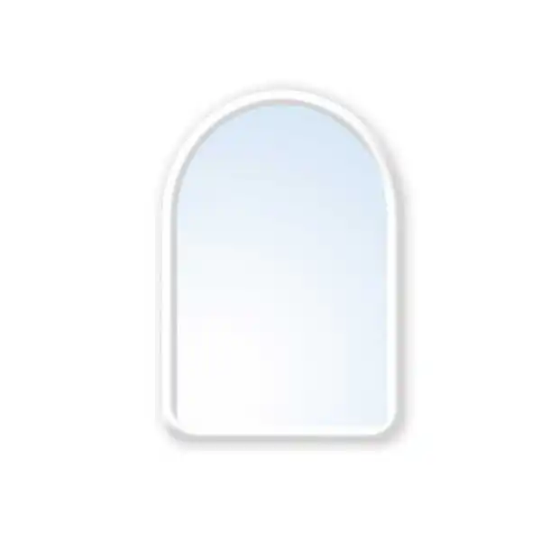 MIROIR MURAL DEMI-RONDE EN ABS 59*44CM LUXPLAST