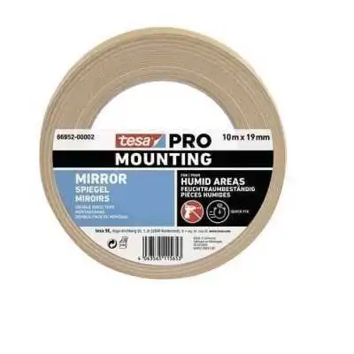 RUBAN ADHÉSIF DOUBLE FACE POUR MIROIR 19MM*10M TESA TESA - 1