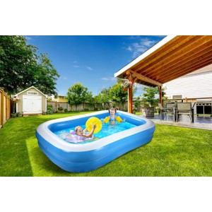 PISCINE GONFLABLE RECTANGULAIRE 280*167*54CM  - 2