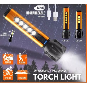 TORCHE RECHARGEABLE LED 5W COBA  - 2