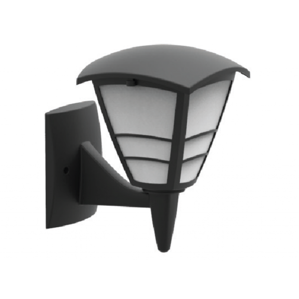 APPLIQUE JARDIN EXTÉRIEURE E27 NOIR IP44 HOROZ ELECTRIC