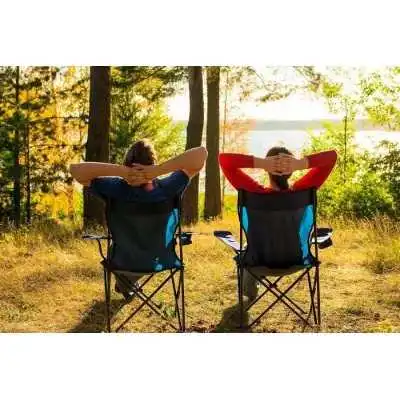 CHAISE DE CAMPING PLIABLE EN TOILE  - 2