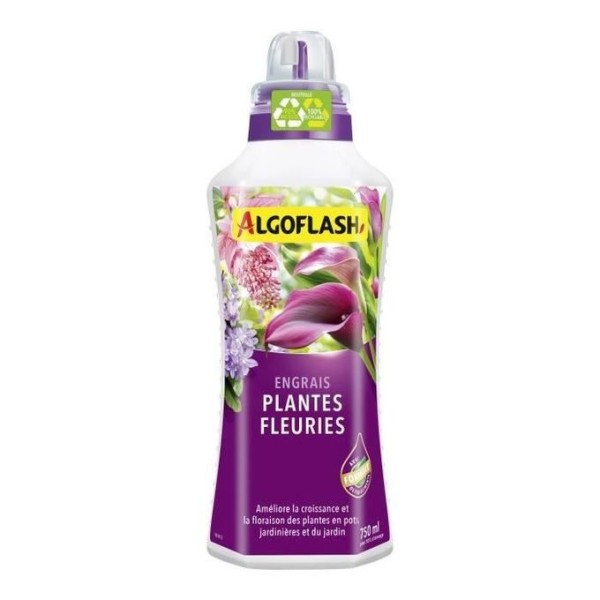 ENGRAIS PLANTES FLEURIES 750ML ALGOFLASH