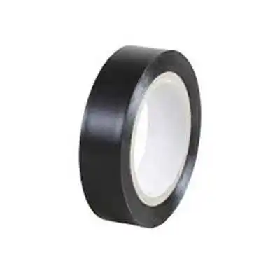 RUBAN TOILE ISOLANTE 10M NOIR LARGEUR 1CM - 1