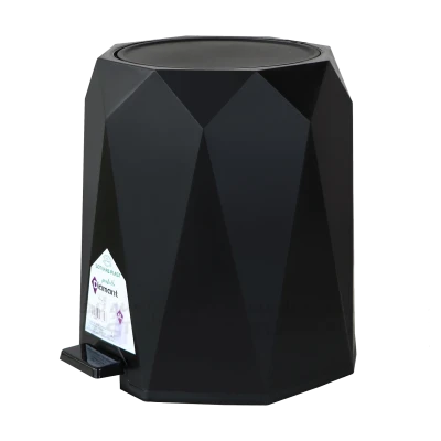 POUBELLE DIAMANT EN PLASTIQUE 5L SOTUFAB PLAST SOTUFAB PLAST - 4