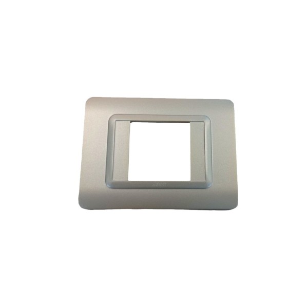 PLAQUE RECTANGULAIRE TROU CARRÉ CHAMPAGNE SYS44 SOMEF