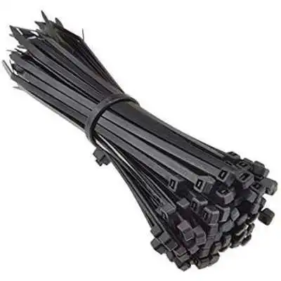 LOT DE 100 COLLIERS DE SERRAGE 550*9MM NOIR - 1