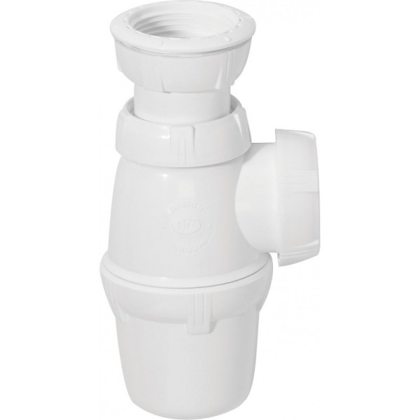 SIPHON D'ÉVIER Ø40MM EN PLASTIQUE AQUAPLAST