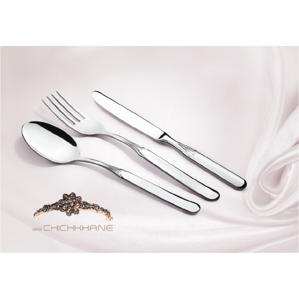 COFFRET DE 24 COUVERTS DE TABLE CHICHKHANE WINOX