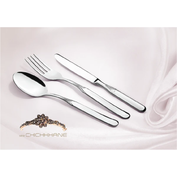 COFFRET DE 24 COUVERTS DE TABLE CHICHKHANE WINOX