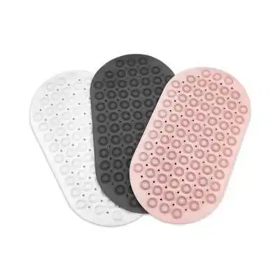 TAPIS DE BAIN ANTIDÉRAPANTE OVALE 37*69CM - 1