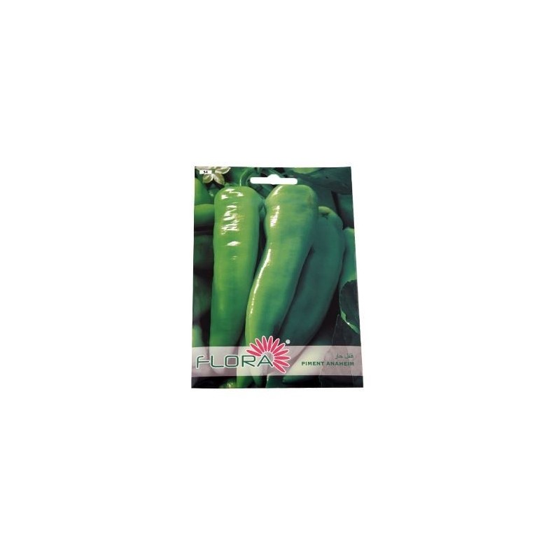 SEMENCES PIMENT ANAHEIM FLORA - 1 SEMENCES PIMENT ANAHEIM FLORA - 1