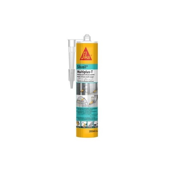 SILICONE MULTIPLUS-T TRANSPARENT 280 ML SIKA