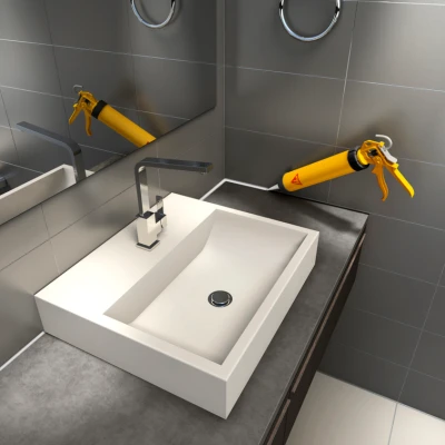 SILICONE MULTIPLUS-T TRANSPARENT 280 ML SIKA SIKA - 3