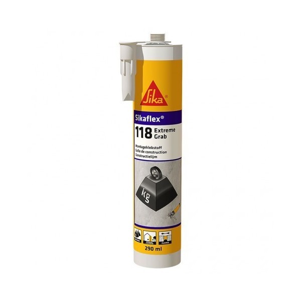 COLLE DE MONTAGE ET DE CONSTRUCTION SANS SOLVANT À ADHÉRENCE INITIALE EXTRÊME SIKA