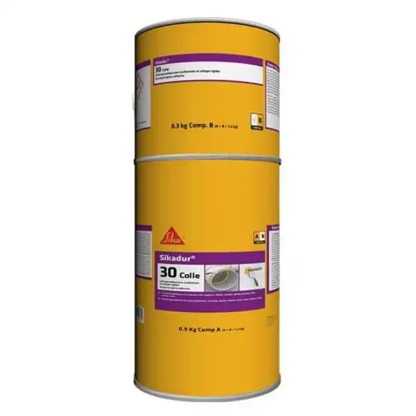 COLLE ÉPOXYDIQUE POUR SCELLEMENTS ET COLLAGES RIGIDES 1.2KG SIKA