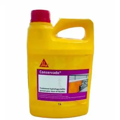TRAITEMENT HYDROFUGE À HAUT POUVOIR PROTECTEUR POUR MURS ET FAÇADES 1L SIKA SIKA - 1