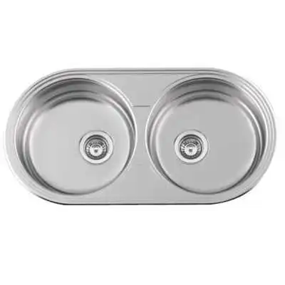 ÉVIER DUETO ENCASTRABLE 2BACS 847*444MM RODI RODI - 1