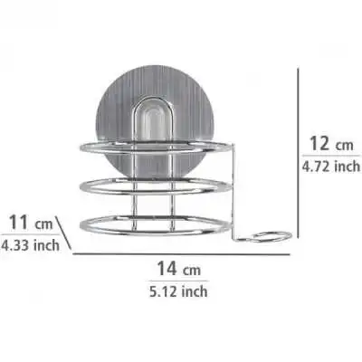 SUPPORT DE SÈCHE CHEVEUX 14x11x12CM WENKO WENKO - 2