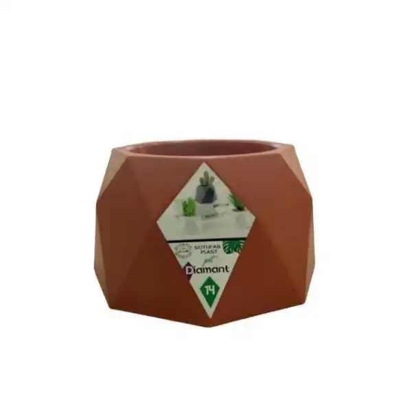 POT DIAMANT 14CM SOTUFAB PLAST