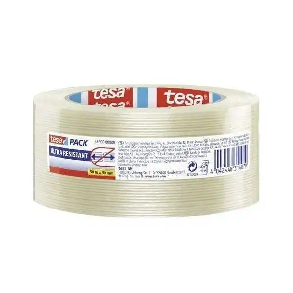 RUBAN ADHÉSIF D'EMBALLAGE 50MMx50M TRANSPARENT TESA