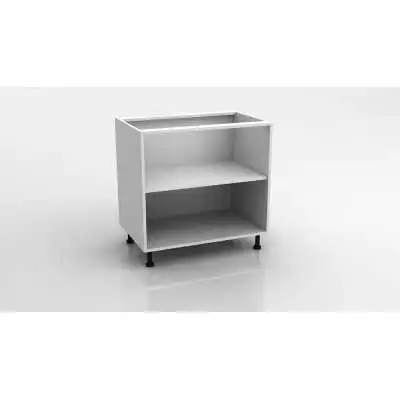 MEUBLE BAS DE CUISINE À 2 NIVEAUX LARGEUR 80CM IKIT IKIT - 1