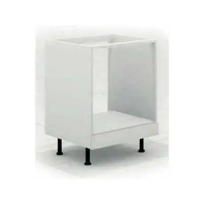 MEUBLE BAS DE CUISINE POUR PLAQUE ET FOUR L.60CM IKIT IKIT - 1