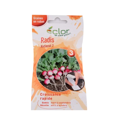 SEMENCES DE RADIS 18 JOURS ECLOR ECLOR - 1