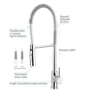 MITIGEUR D’EVIER LONG BIZERTE SOPAL SOPAL - 4 MITIGEUR D’EVIER LONG BIZERTE SOPAL SOPAL - 4