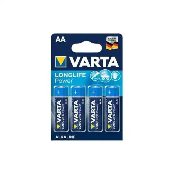 PACK DE 4 PILES LONGLIFE POWER AA 1.5V VARTA