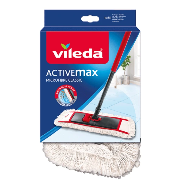 RECHARGE BALAI EN MICROFIBRE ACTIVE MAX VILEDA
