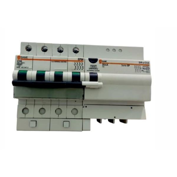 DISJONCTEUR DIFFERENTIEL 4POLES 50A 30MA SIAME