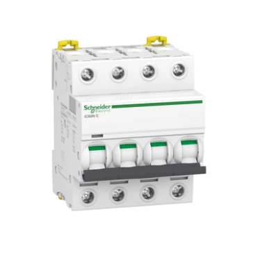 DISJONCTEUR MODULAIRE IC60N 4PÔLES 10A SCHNEIDER SCHNEIDER - 1