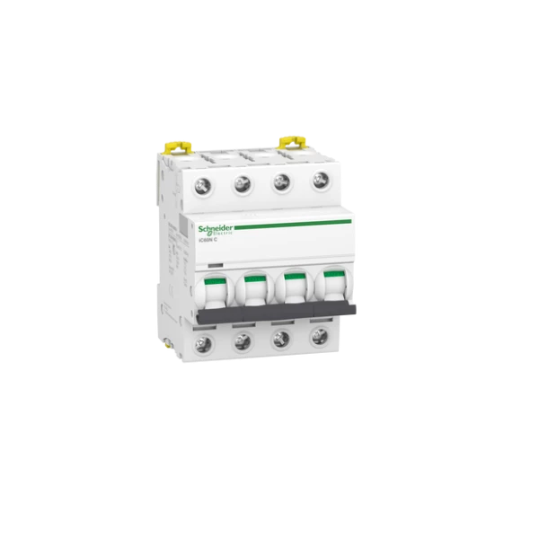 DISJONCTEUR MODULAIRE IC60N 4PÔLES 10A SCHNEIDER