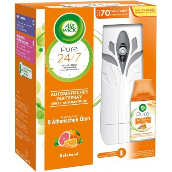 DÉSODORISANT AUTOMATIQUE FRESHMATIC PURE  250ML AIR WICK