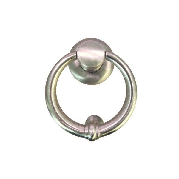 HEURTOIR DE PORTE CHROMÉ MAT