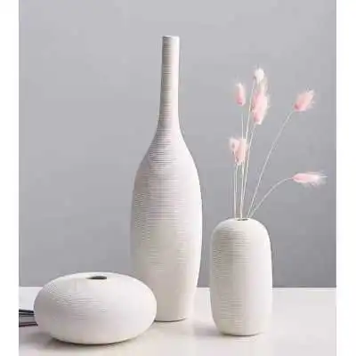 SET DE 3 VASES EN CÉRAMIQUE - 1